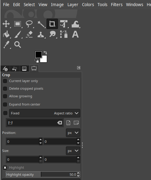 GIMP Toolbox  Creating a Single Column Layout for Toolbox